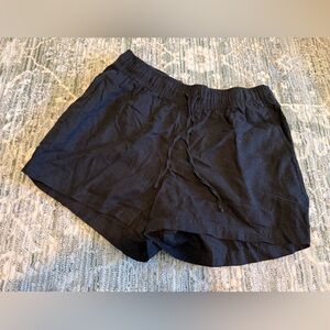 GAP Navy Elastic Waist linen Shorts